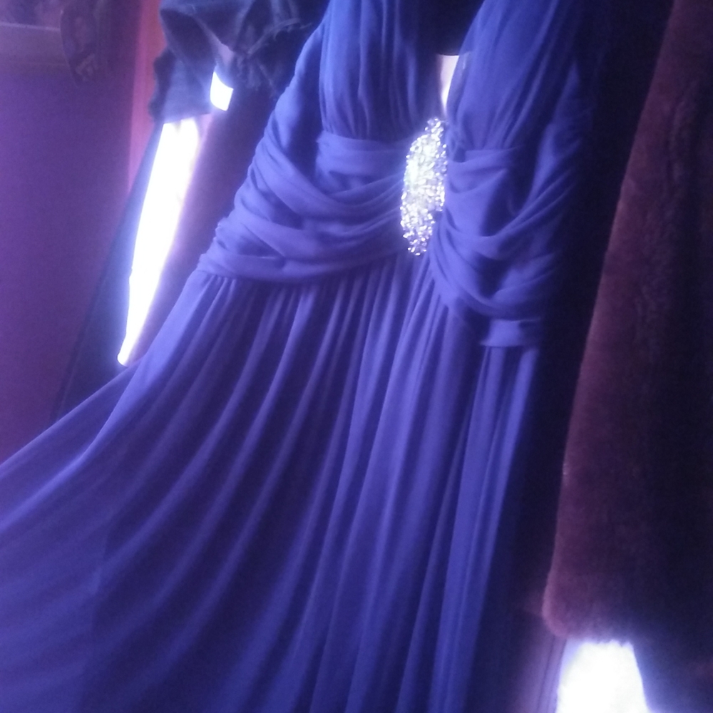 Luxurious Dark Blue Juno Dress(I take offers)